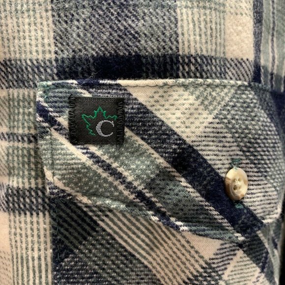 Codet Heavyweight Brawny Flannel Shirt Jacket Mens - Picture 6 of 8